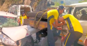 Tehri Accident: कौड़ियाला के पास हादसा, सरिये से लदे ट्रक से टकराई कार, महिला की मौके पर मौत, सात लोग घायल