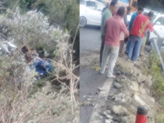 Uttarakhand: मसूरी-देहरादून मार्ग पर दर्दनाक हादसा, 50 मीटर गहरी खाई में गिरा पानी का टैंकर, चालक की मौके पर मौत