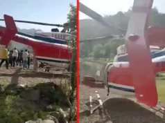उत्तराखंड में मां सुरकंडा देवी का चमत्कार, तारों में उलझकर गिरा हेलीकॉप्टर, नहीं आई किसी को खरोंच