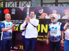 Uttarakhand: मुख्यमंत्री पुष्कर सिंह धामी ने किया नीति एक्सट्रीम अल्ट्रा रन 2026 काउंटडाउन को फ्लैग ऑफ, ‘क्यालु’ शुभंकर का अनावरण