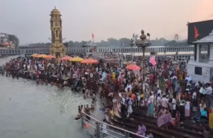 निर्जला एकादशी: हरिद्वार में उमड़ी श्रद्धालुओं की भीड़, गंगा में लगाई आस्था की डुबकी, घाटों पर दिखी रौनक