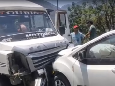 Badrinath Highway Accident: कालेश्वर में बदरीनाथ से लौट रही कार और टेम्पो ट्रैवलर की भिड़ंत, मची चीख पुकार