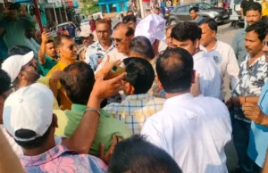 Uttarakhand News: कांग्रेसी व भाजपाइयों में भिड़ंत, कांग्रेस विधायक बोले- ‘पुतला क्या जलाते हो, मुझे जलाओ’
