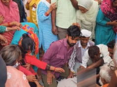भाजपा नेता हत्याकांड: रात को 25 मुस्लिम परिवार छोड़ गए घर, मस्जिद पर भी ताला, गलियों में पसरा सन्नाटा