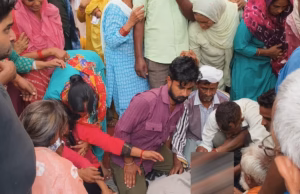भाजपा नेता हत्याकांड: रात को 25 मुस्लिम परिवार छोड़ गए घर, मस्जिद पर भी ताला, गलियों में पसरा सन्नाटा