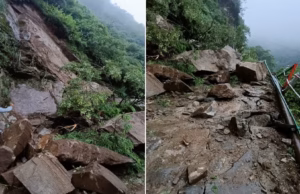 रोकी गई केदारनाथ यात्रा: पैदल मार्ग पर बोल्डर गिरे, श्रद्धालुओं को आगे जाने से रोका, प्रशासन ने की यह अपील