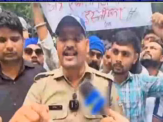 Protest: उत्तराखंड पुलिस का सिपाही पहुंचा जंतर मंतर, युवाओं के आंदोलन में लिया हिस्सा, महकमे में हड़कंप