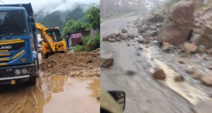 Uttarakhand: मलबा आने से यमुनोत्री हाईवे बंद, कर्णप्रयाग में गिरे भारी बोल्डर, नारायणबगड़ बाजार में घुसा मलबा