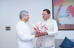 Uttarakhand: रेल मंत्री से मिले मुख्यमंत्री धामी, मुंबई-दून वंदे भारत पर केंद्र की सहमति, उत्तराखंड में बढ़ेगी रेल कनेक्टिविटी