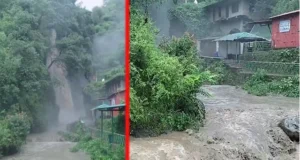 चकाराता में लगातार मूसलधार बारिश, जौनसार-बावर में हालात बिगड़े, उफान पर नदी-नाले