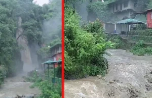 चकाराता में लगातार मूसलधार बारिश, जौनसार-बावर में हालात बिगड़े, उफान पर नदी-नाले