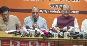 देहरादून: राहुल गांधी पर बरसे कैबिनेट मंत्री सुबोध उनियाल, दिल्ली और झारखंड के मुद्दों पर कांग्रेस के दोहरे रवैये पर उठाए सवाल
