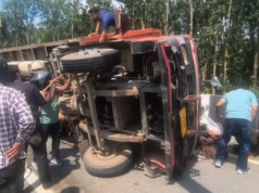 Uttarakhand: राजधानी देहरादून में दर्दनाक हादसा, बेकाबू ट्रक एक्सप्रेस-वे के पराफिट से टकराकर मजदूर पर पलटा, मौके पर हुई मौत