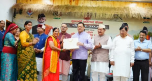 उद्यमशाला चौपाल: सीएम धामी की घोषणा, स्वयं सहायता समूहों के लिए 13 गांव में खोले जाएंगे विपणन केंद्र