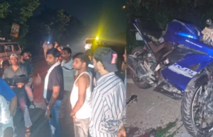 रुड़की में दर्दनाक हादसा: कांवड़ पटरी पर चार बाइकों की आमने-सामने भिड़ंत, तीन की मौत, छह घायल