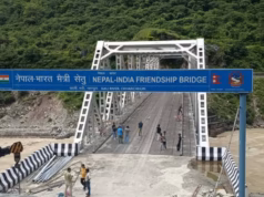 पिथौरागढ़: छारछुम पुल पर भारतीय गांव के नाम का बोर्ड लगाने पर नेपाल में विरोध, ये उठाया सवाल
