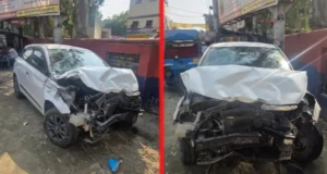 रुड़की में नशे में धुत युवक ने मलकपुर चुंगी पर दौड़ाई मौत की रफ्तार, पांच लोगों को रौंदा