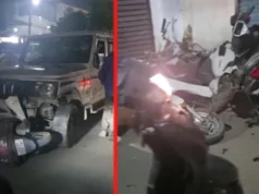 Dehradun में देर रात बोलेरो का तांडव, 07 वाहनों को मारी टक्कर… लगा था उत्तराखंड सरकार का बोर्ड