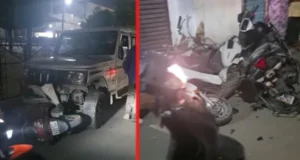 Dehradun में देर रात बोलेरो का तांडव, 07 वाहनों को मारी टक्कर… लगा था उत्तराखंड सरकार का बोर्ड